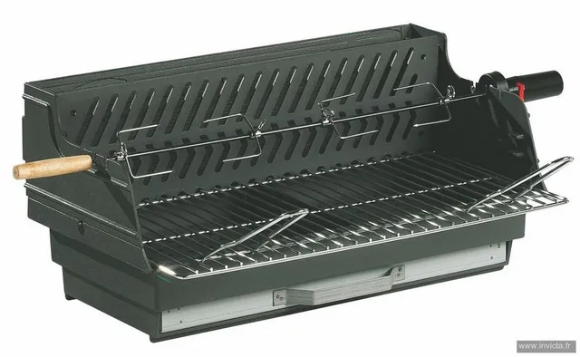 invicta-louqsor-barbecue-encastrer-bois image 1