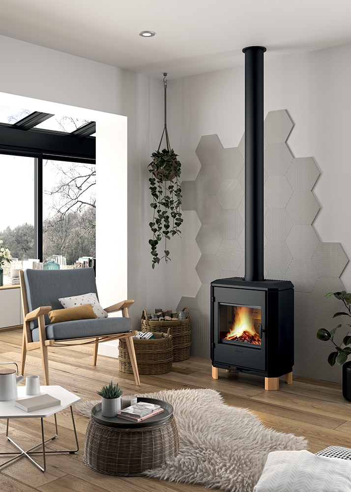 invicta-carolo-zen-po-le-bois-fonte-8-kw image 2