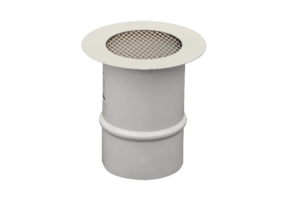 bronpi-grille-simple-ronde-80-mm-noir-blanc image 1