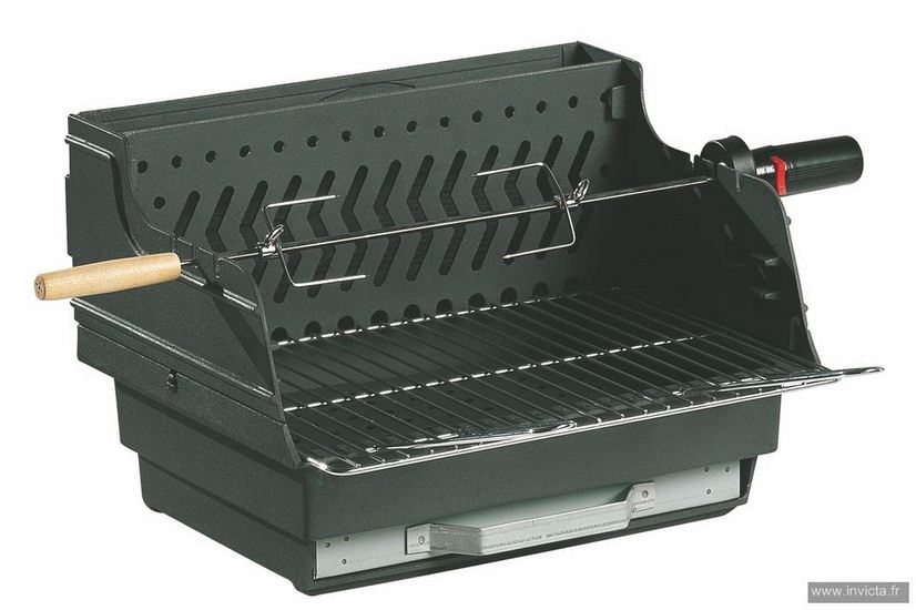 invicta-assouan-barbecue-encastrer-fonte image 1