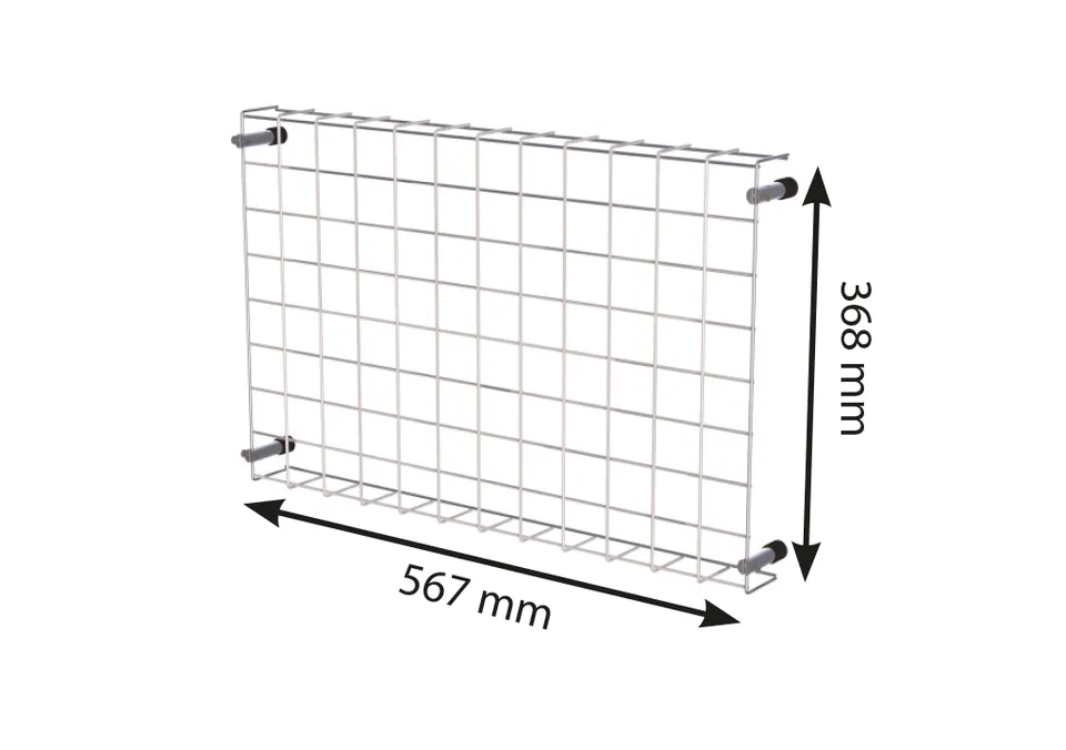 bronpi-grille-protectrice-vitre-accessoire-acier-chrom-aimants image 1