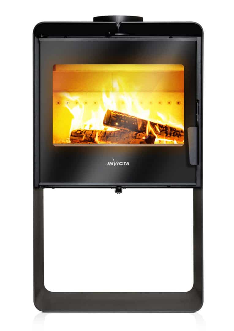 invicta-bor-e-po-le-bois-acier-noir-5-kw image 1