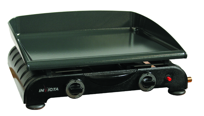 invicta-rodez-plancha-ext-rieur-acier-noir image 1