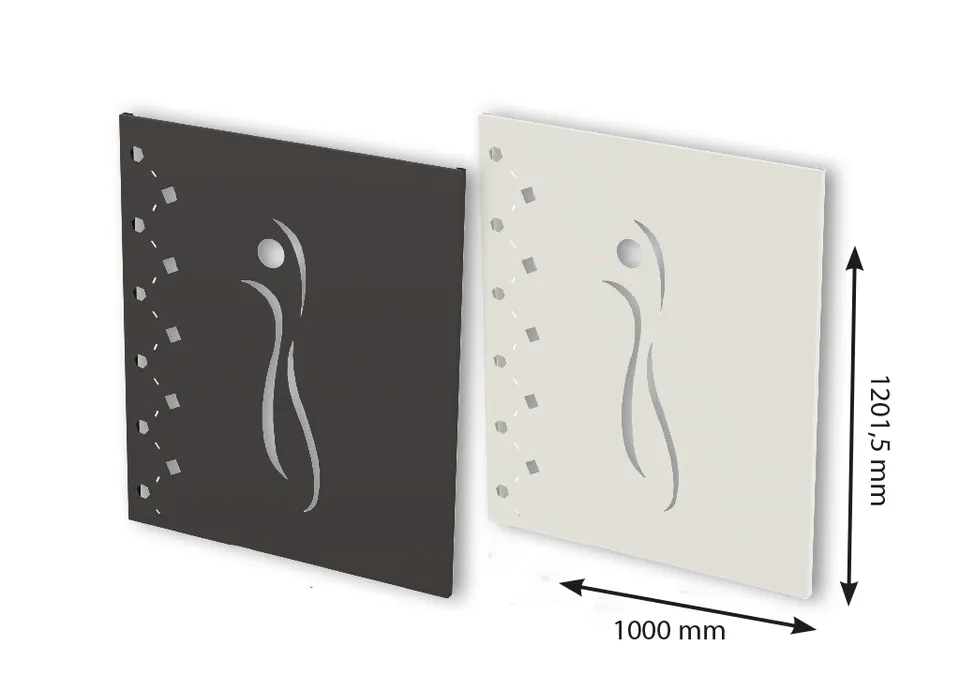 bronpi-accessoires-panneau-d-coratif-acier-blanc-1000x1200-mm image 1