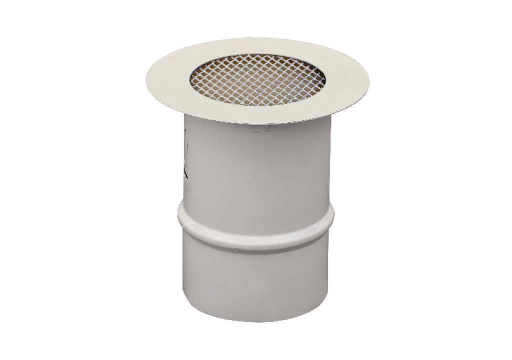 bronpi-grille-simple-ronde-80-mm-noir-blanc image 1